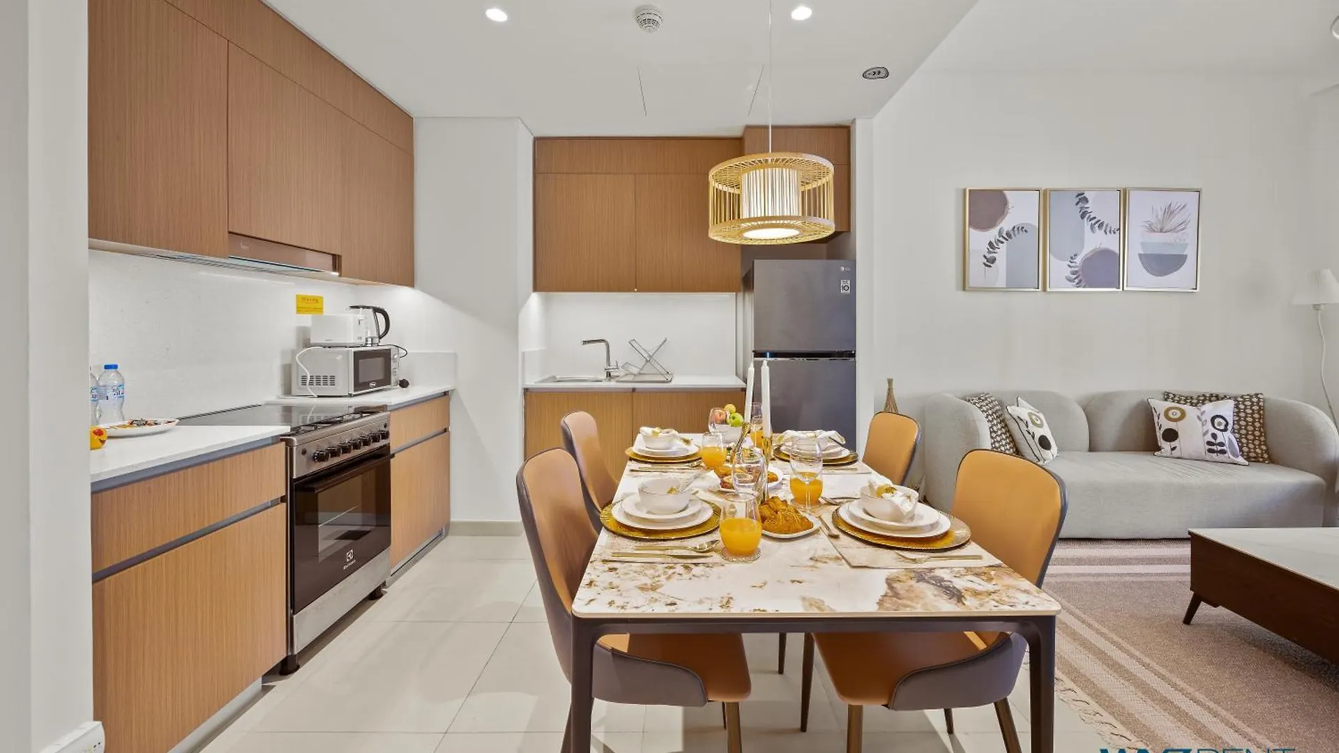 Earthy Elegant 1 Bedroom In Surf 2-Creek Beach Access Dubai 0*,