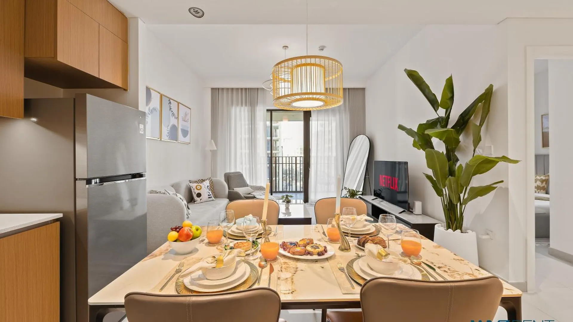 Earthy Elegant 1 Bedroom In Surf 2-Creek Beach Access Dubai