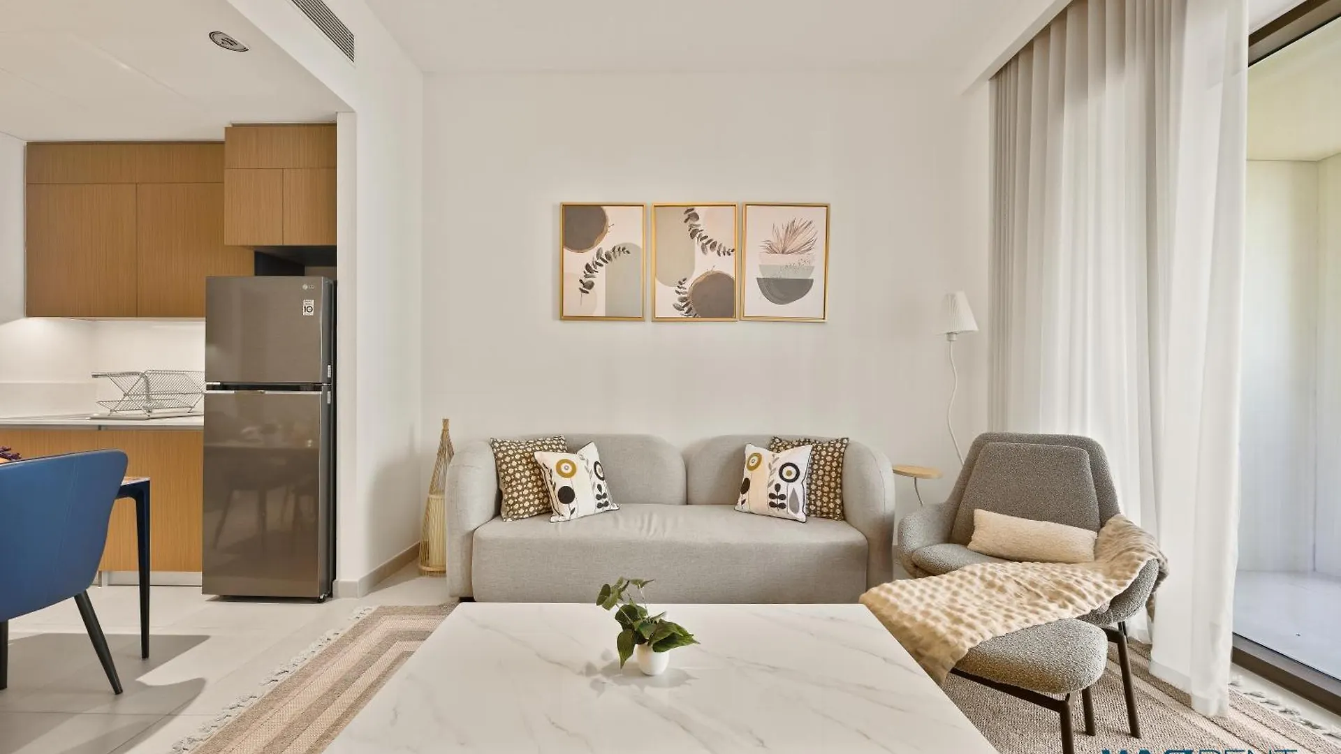 Earthy Elegant 1 Bedroom In Surf 2-Creek Beach Access Dubai